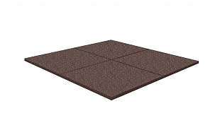 Резиновая плитка Rubblex Target 1000x1000x8 мм