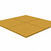 Резиновая плитка Rubblex Target 1000x1000x10 мм