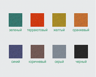 Резиновая плитка Rubblex Standart 500x500x10 мм