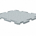 Резиновая плитка Rubblex Active Puzzle 1000x1000x15 мм